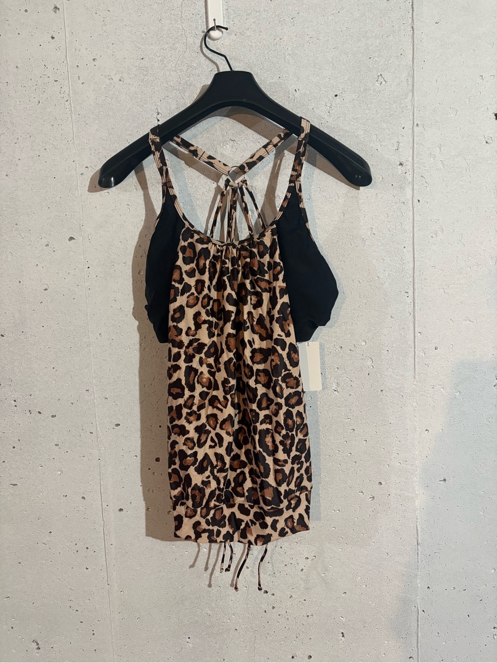 NWT Holipick Leopard Print Tankini with Boy Shorts | Size: XL